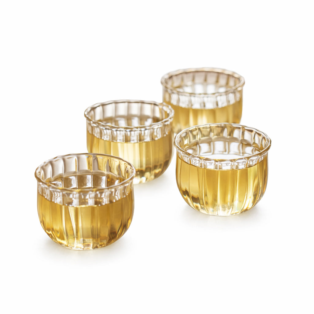 Eira Small Glass Cups - Set of 4