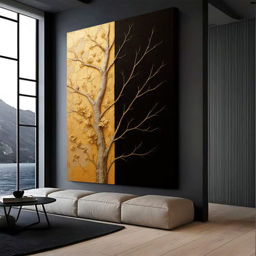 Golden Eclipse - Canvas Print