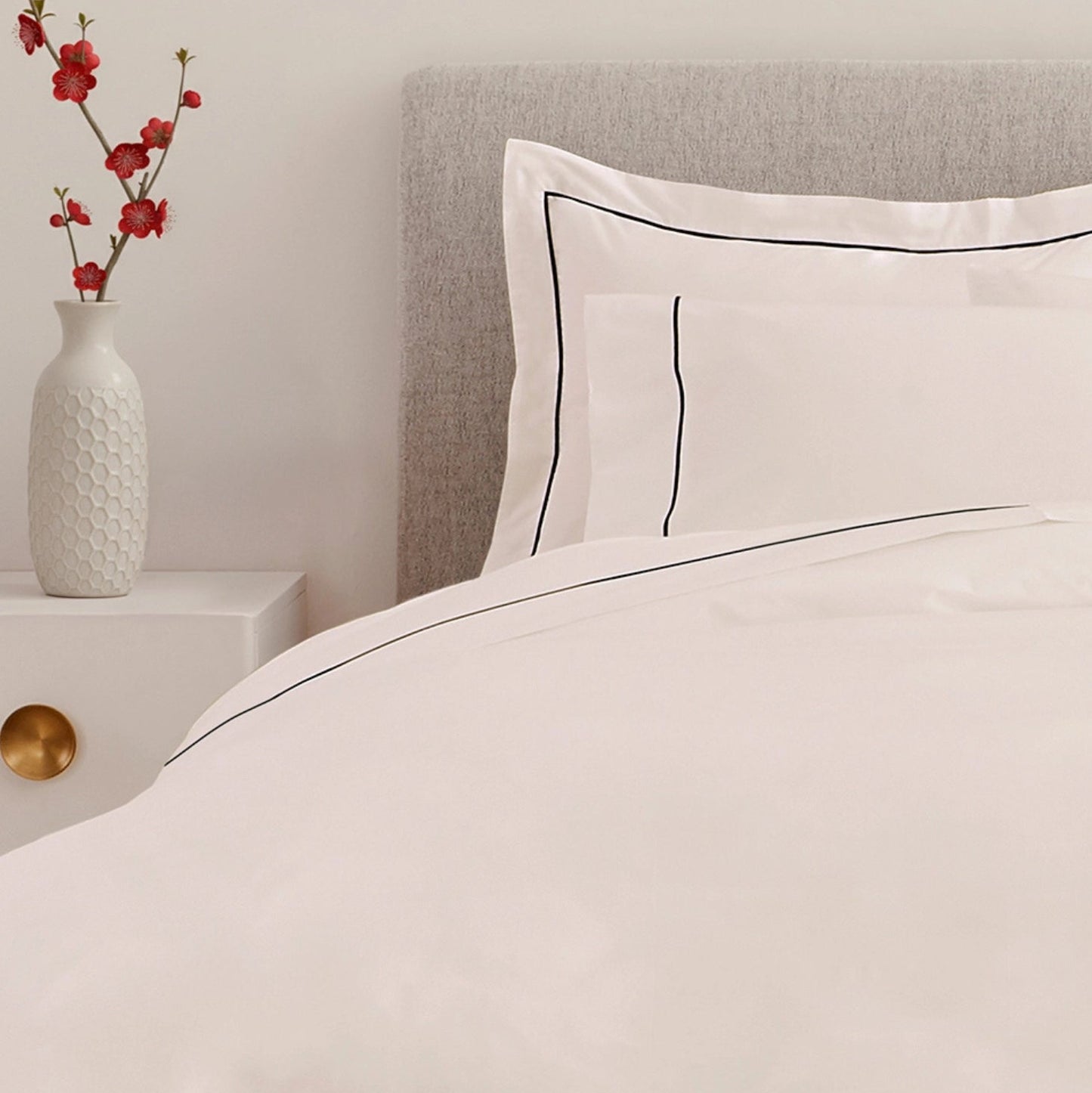 Heirloom Organic Percale Duvet Set
