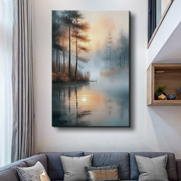 Morning Mist - Canvas Print