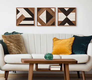 Wood Plaque Set
