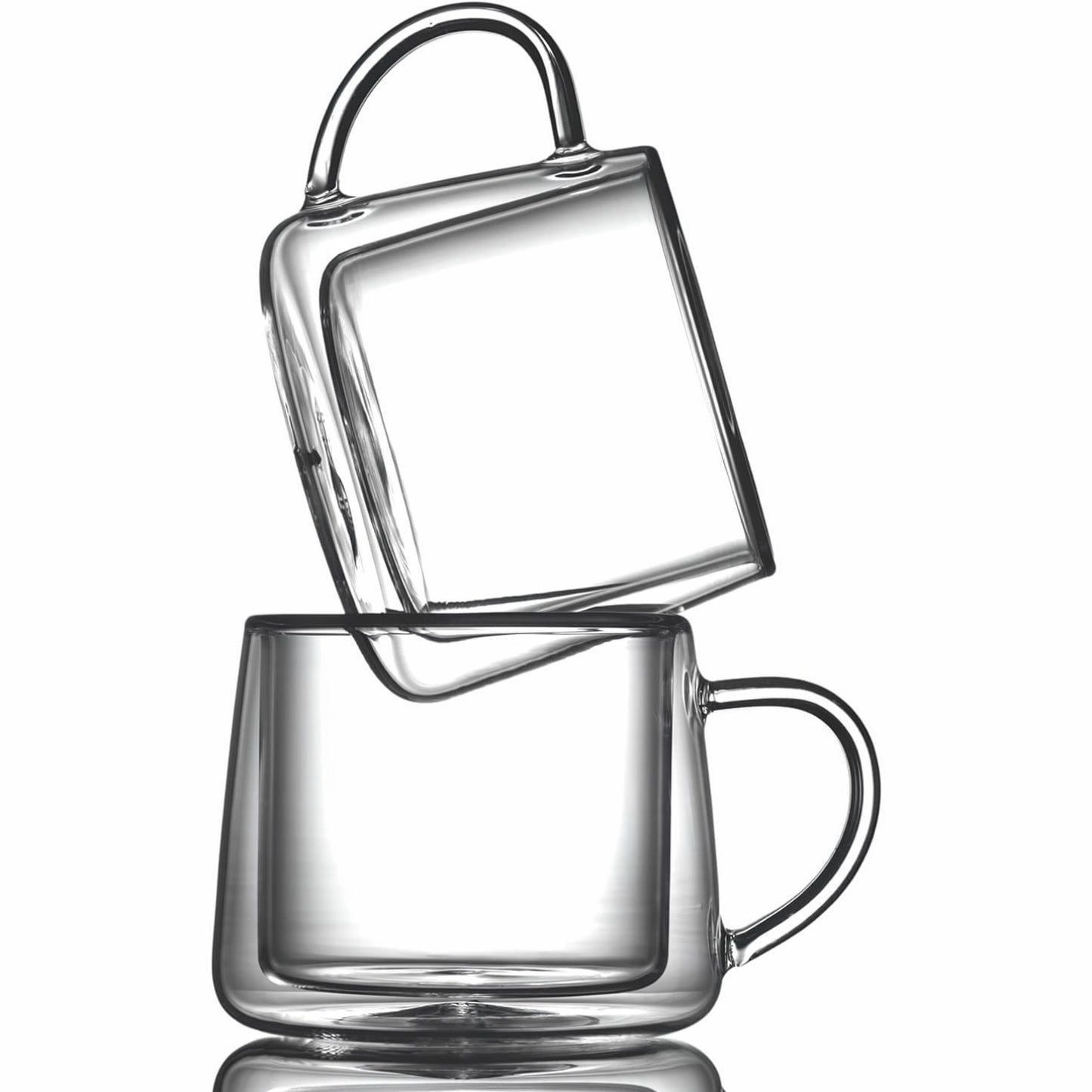 Double Walled Mug with Handle - Set of 4 or 24