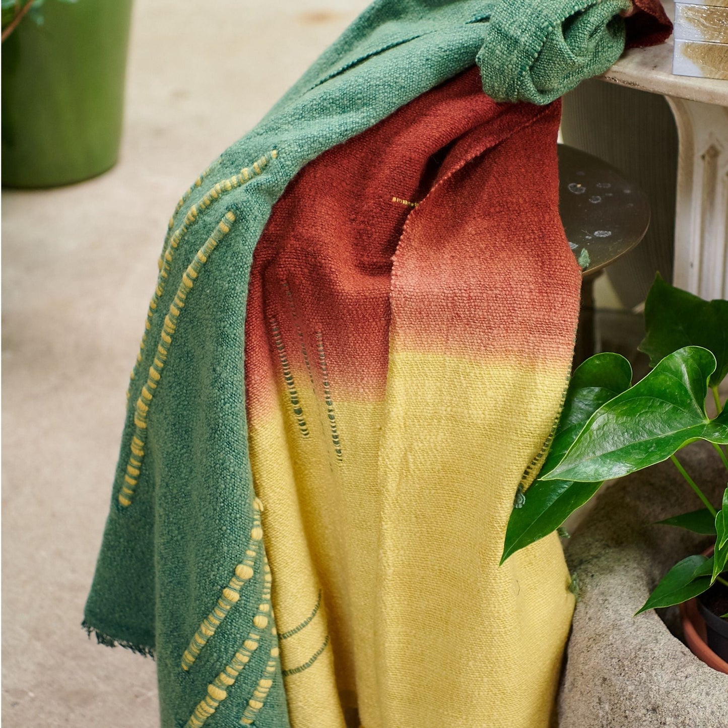 Himalayan Foothills Merino Throw