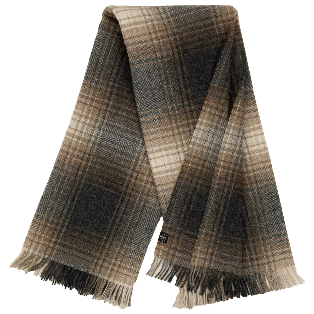 Highland Natural Ombre Throw