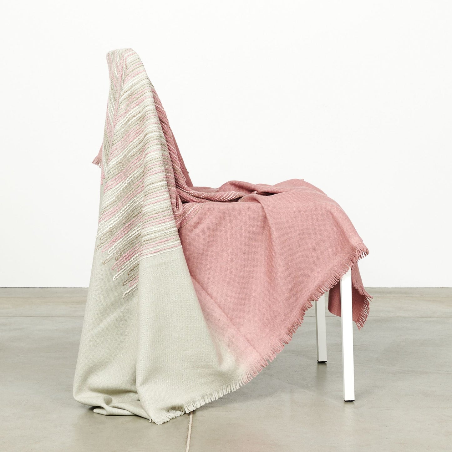 Chive Ombre Soft Merino Throw