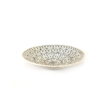 Soapstone Platter - 10" (Decorative Use Only)