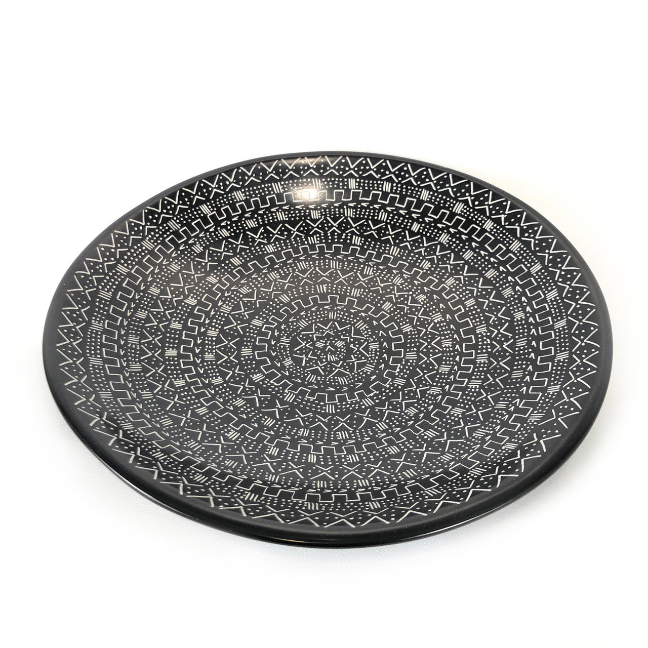 Soapstone Platter - 12" (Decorative Use Only)