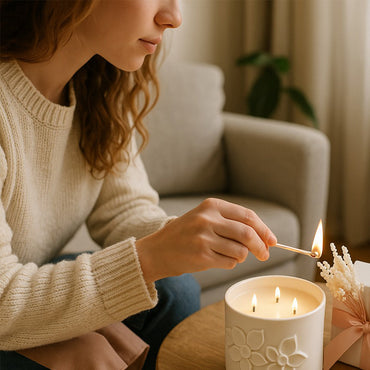 Fleur Soy Wax Candle – 12 oz
