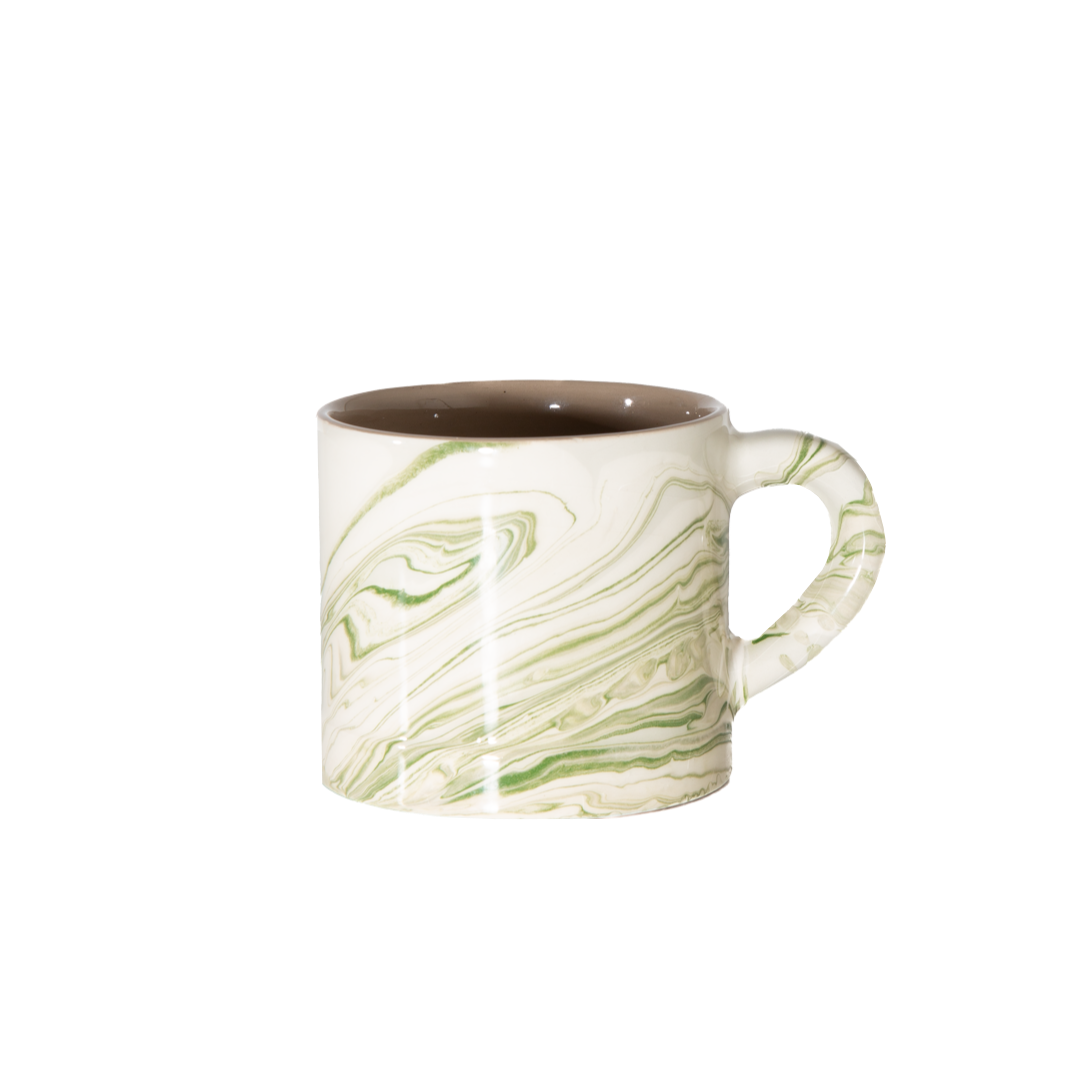 Swirl Mug - Olive