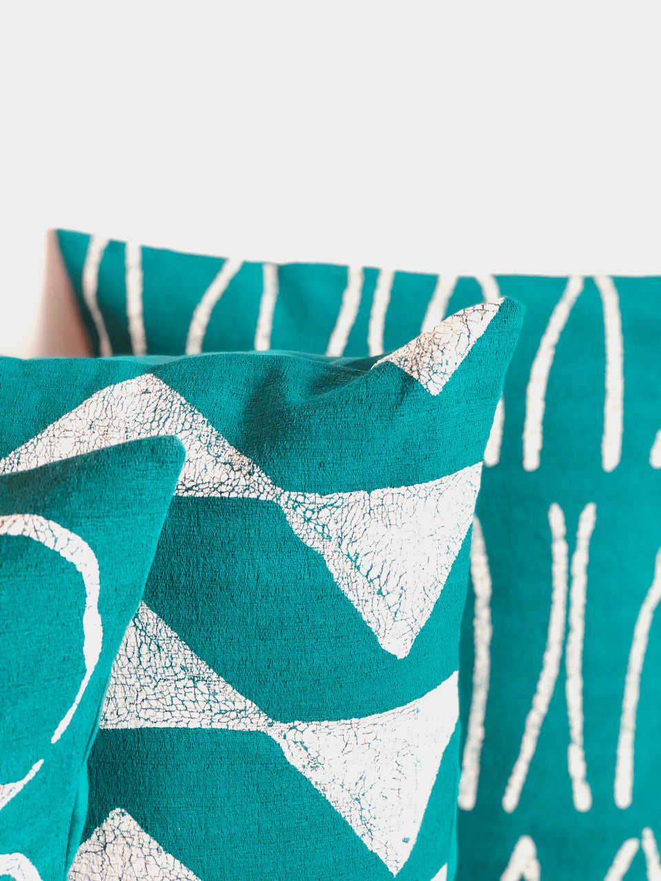 Circles Pillow Cover - Teal