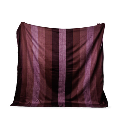 Alpaca Throw Blanket - Deep Purples