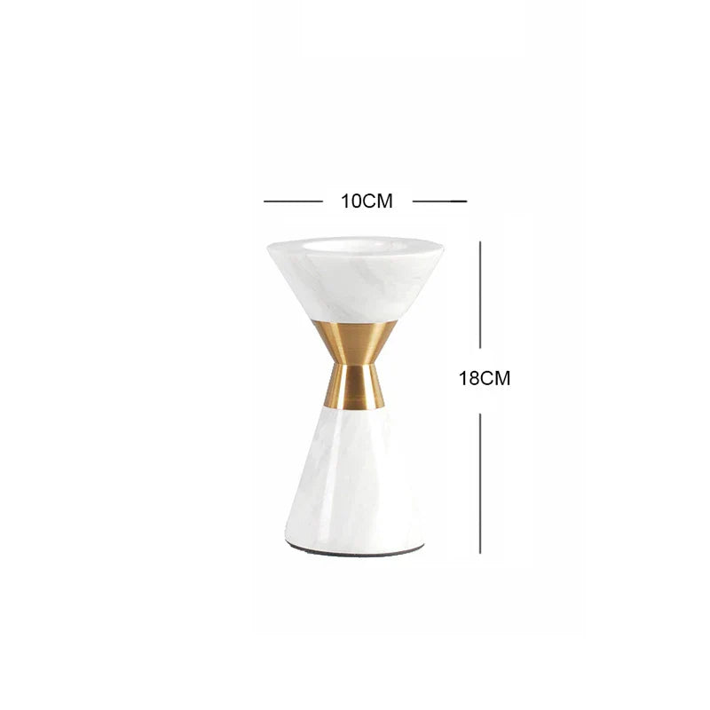 Volakos Marble Candlesticks