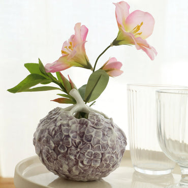 Hydrangea Ceramic Vase