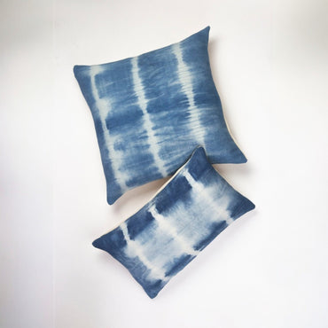 Indigo Jaspé Cushion Cover