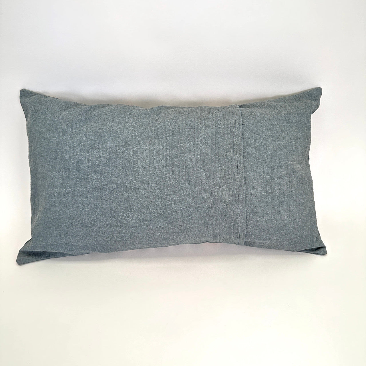 Mudcloth Lumbar Pillow Cover - Dark Gray