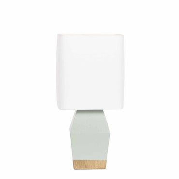 Aqua Ceramic Table Lamp