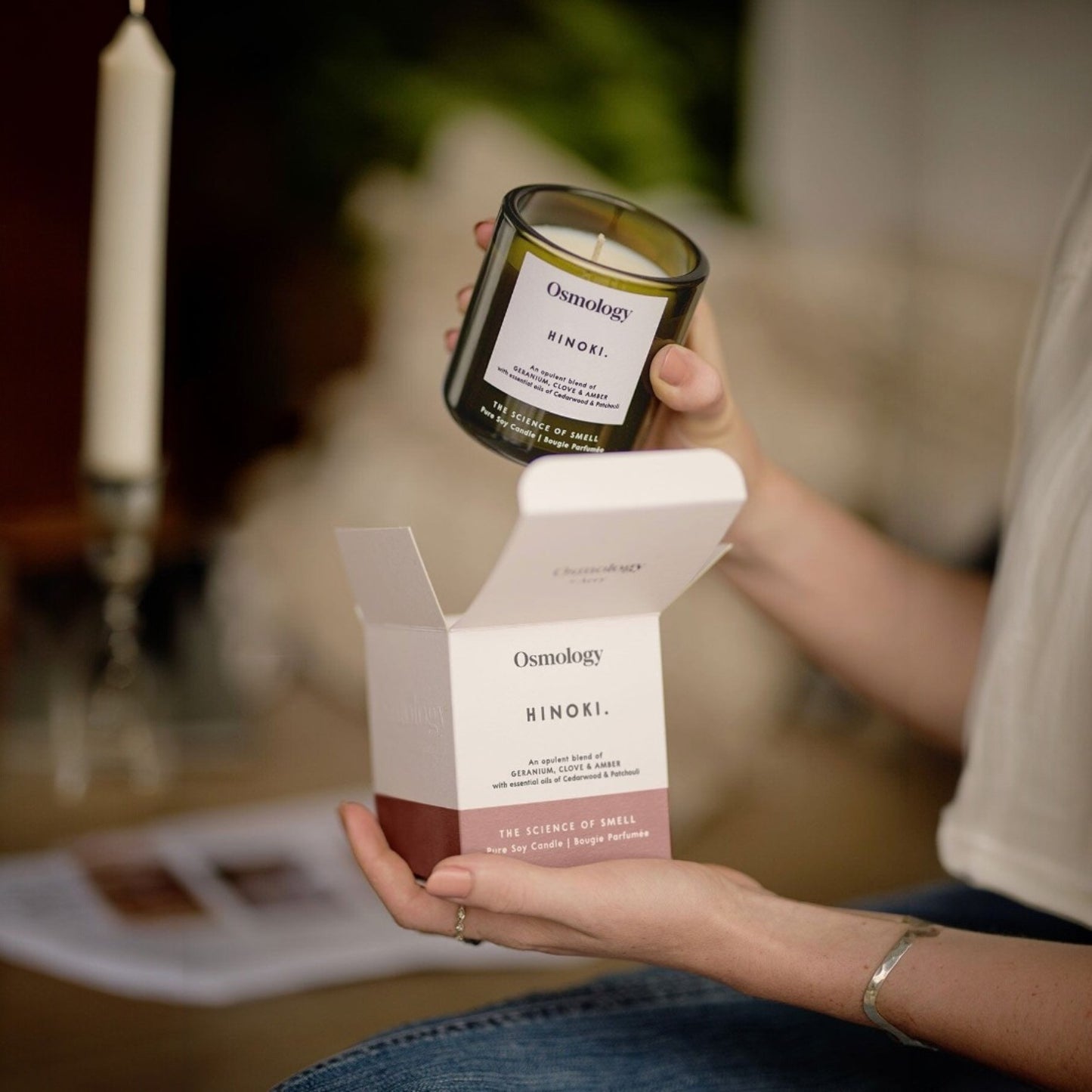 Hinoki Scented Candle