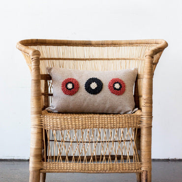 Circles Throw Pillow