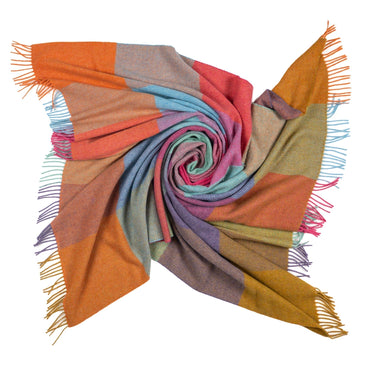 Kaleidoscope Merino Wool Throw