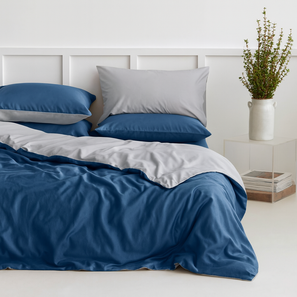 Dual Tone Bamboo Duvet Set