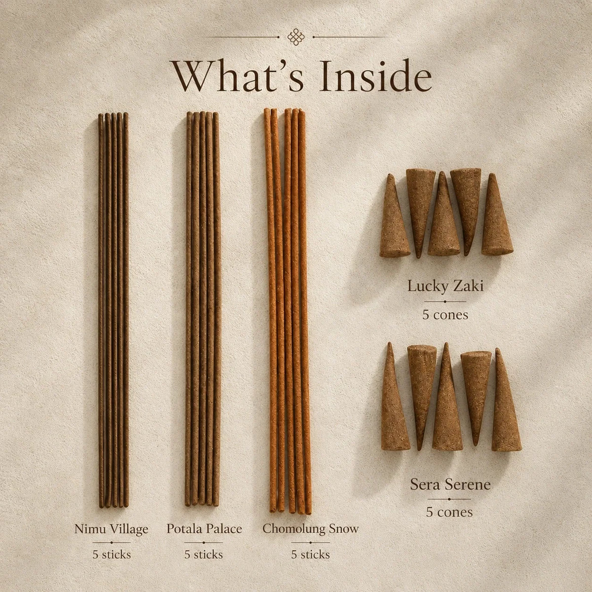 All Mine Tibetan Incense Sampler Set