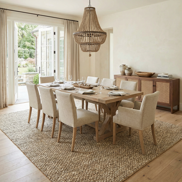 Tula Hand Woven Natural Jute Rug