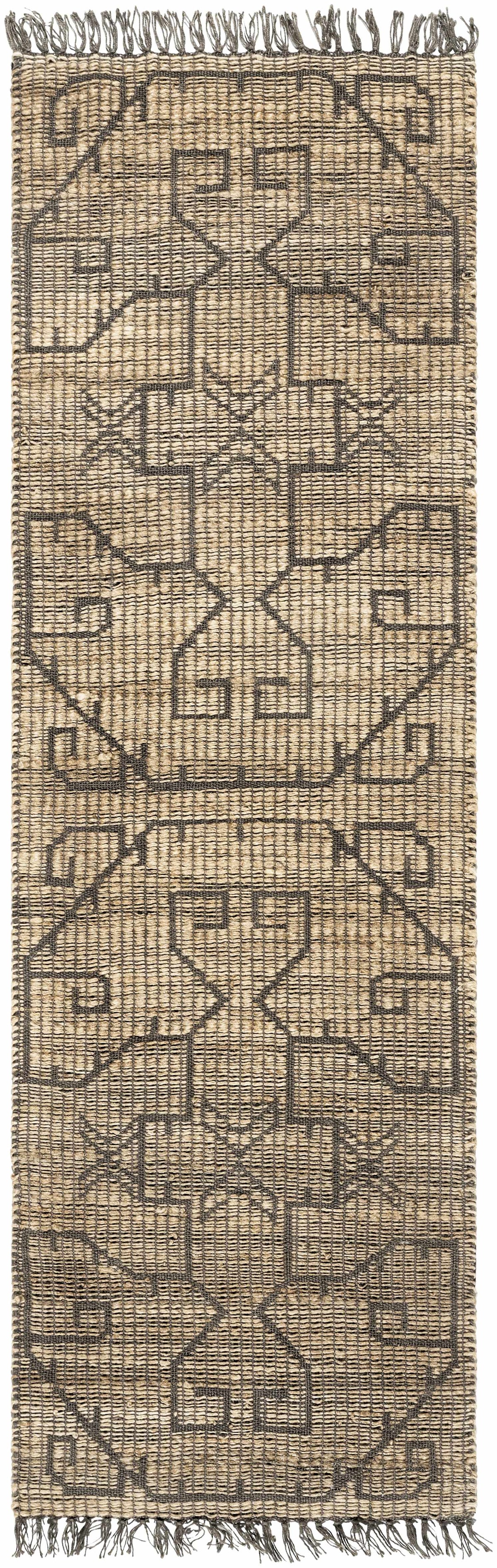 Naoya Fringed Jute Rug