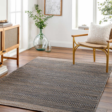 Navy Jute Rug