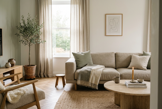 How to make a living room feel cozy without clutter