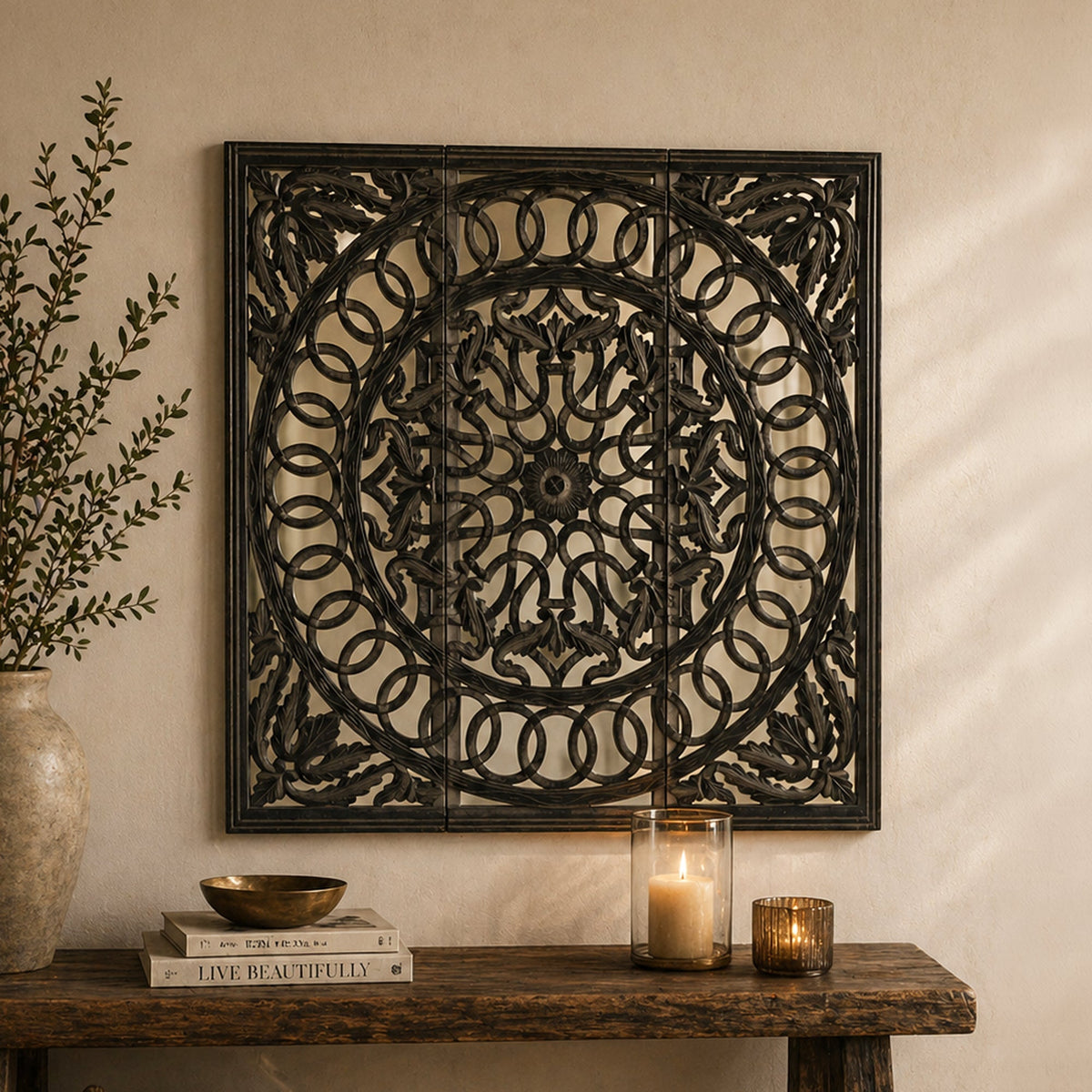 Wooden Handmade Wall Panel - 48x48"