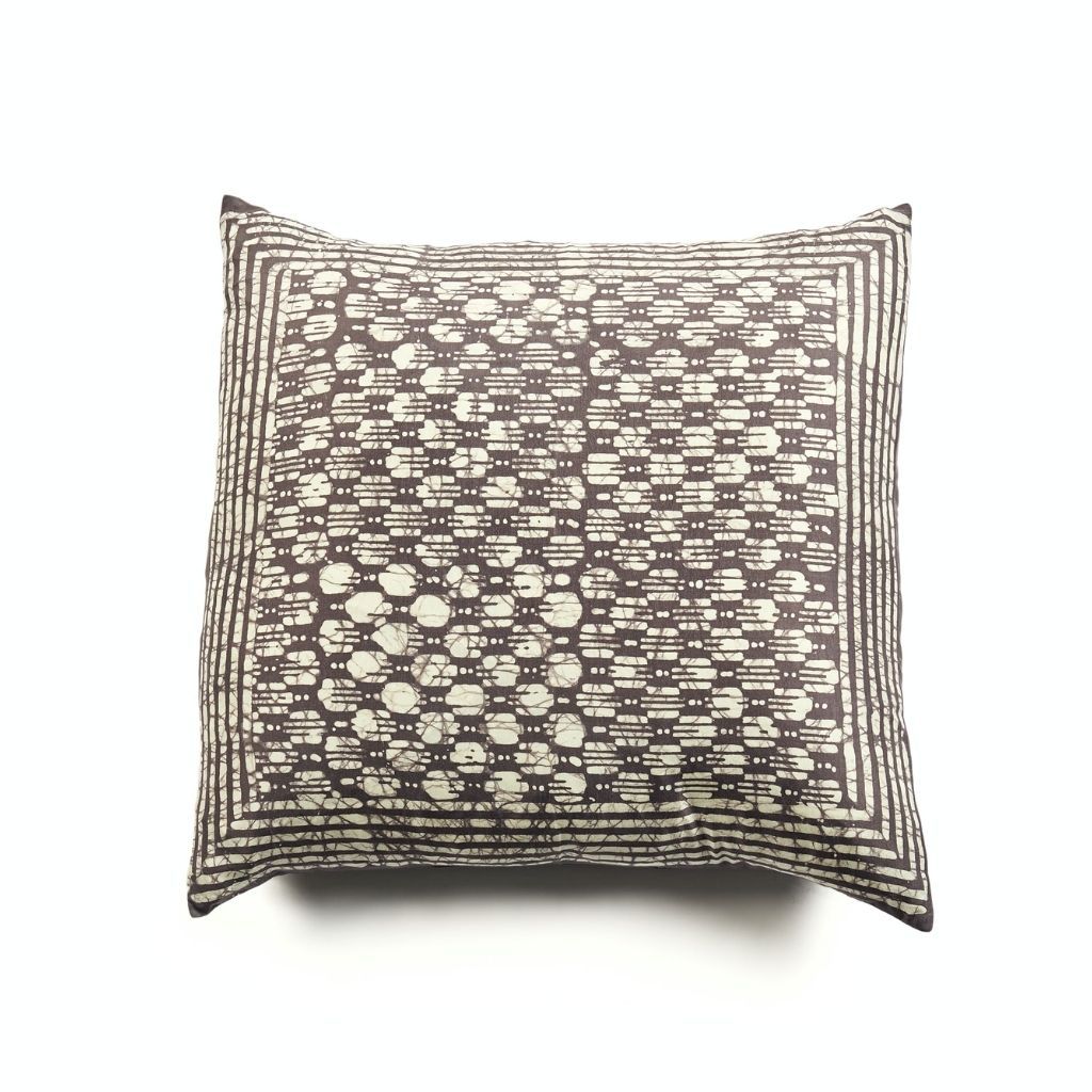 Handcrafted Block Print Silk Pillow