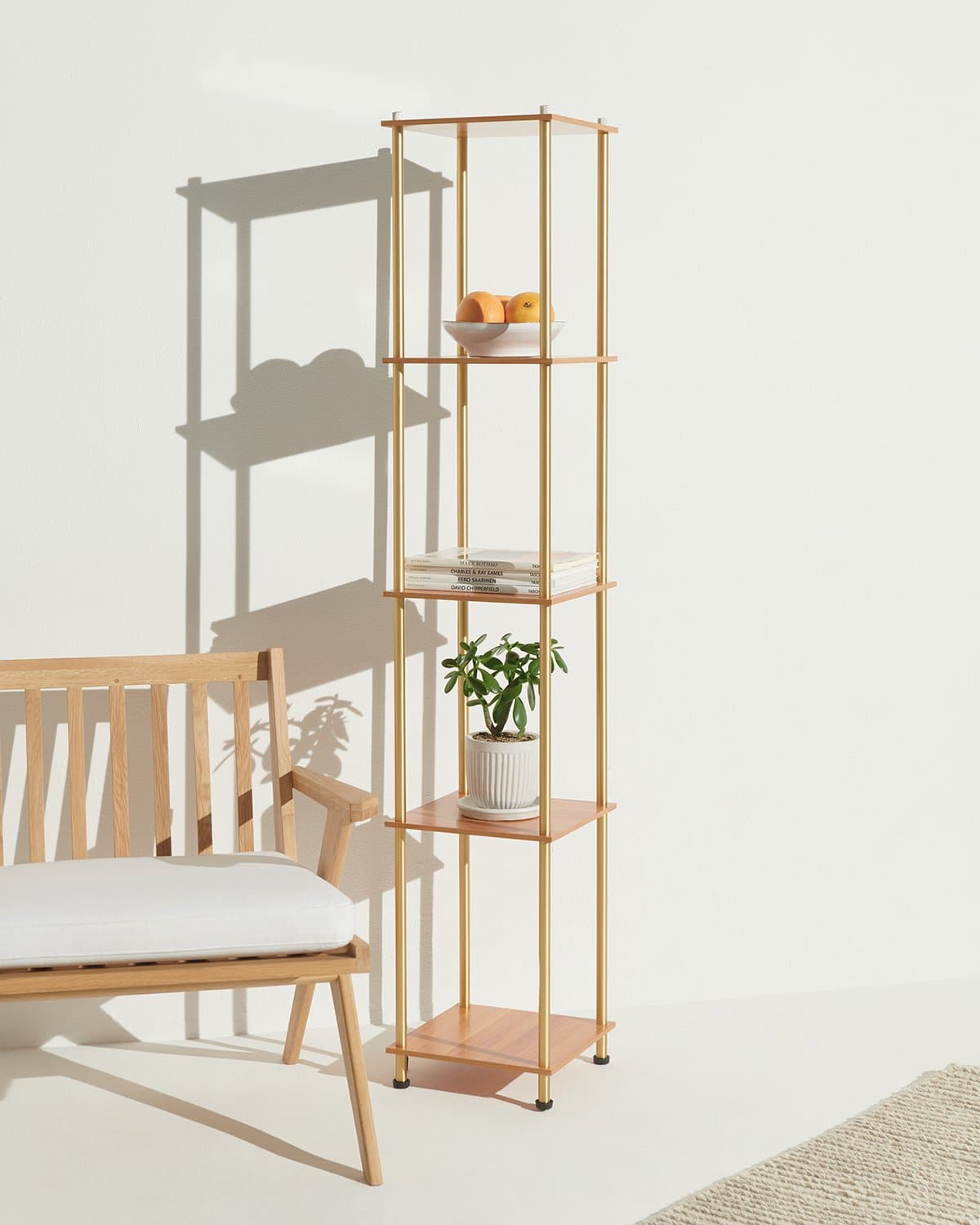 Tier Shelf Lamp