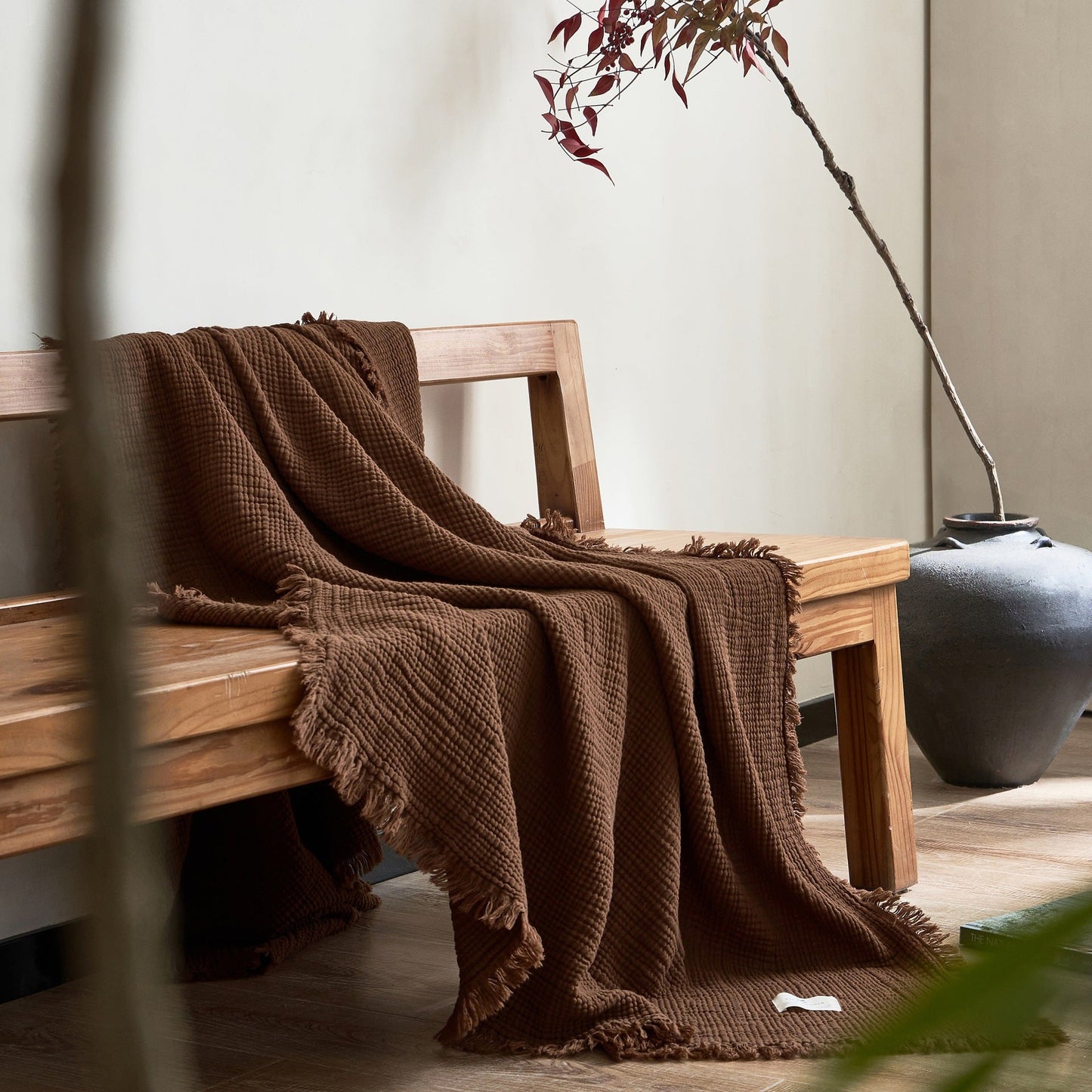 Muslin Gossamer Throw Blanket