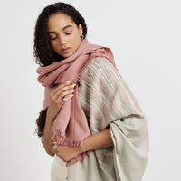 Chive Ombre Soft Merino Throw