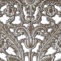 Lotus Carved Wall Panels, Set of 2
