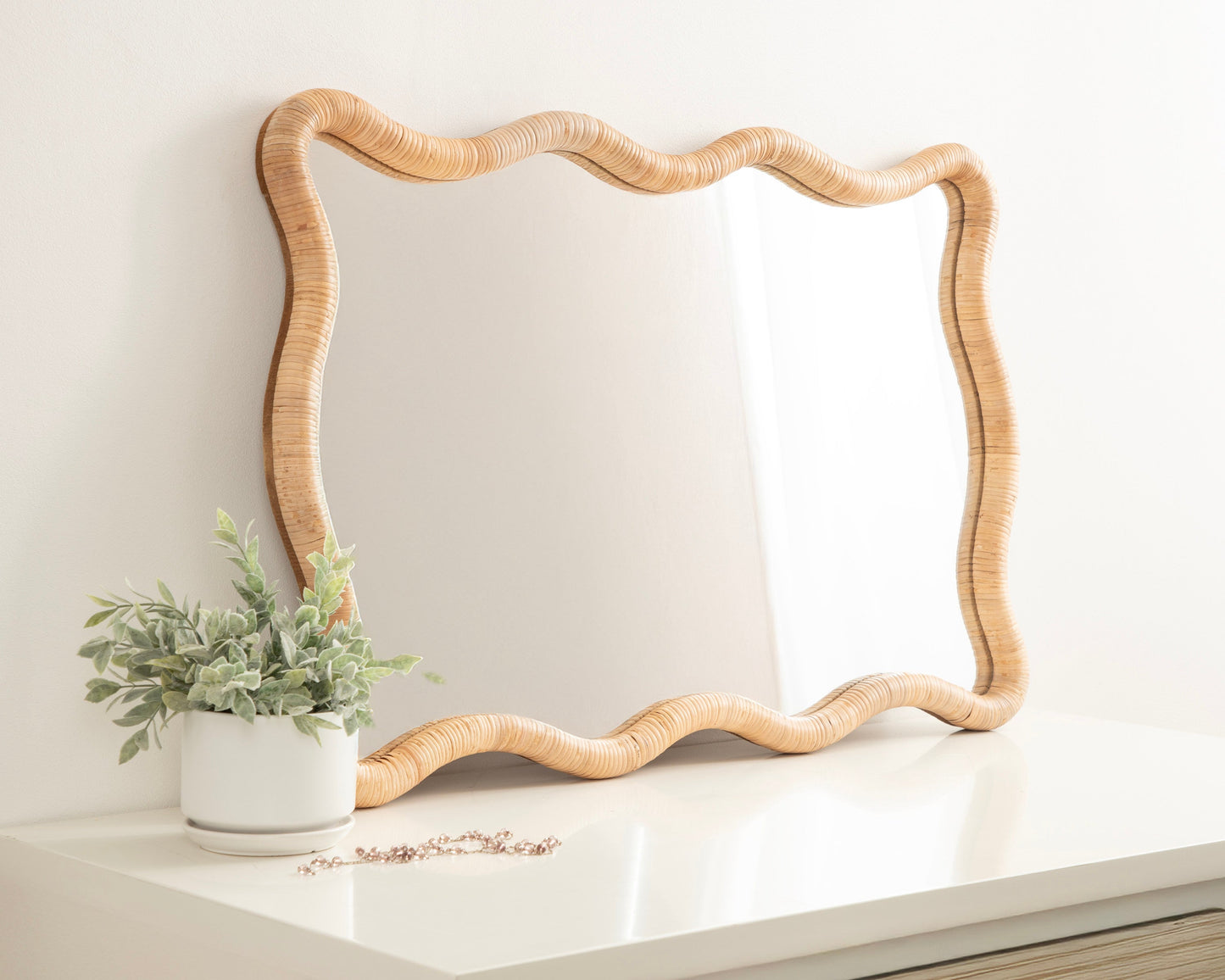 Seriva Rattan Mirror
