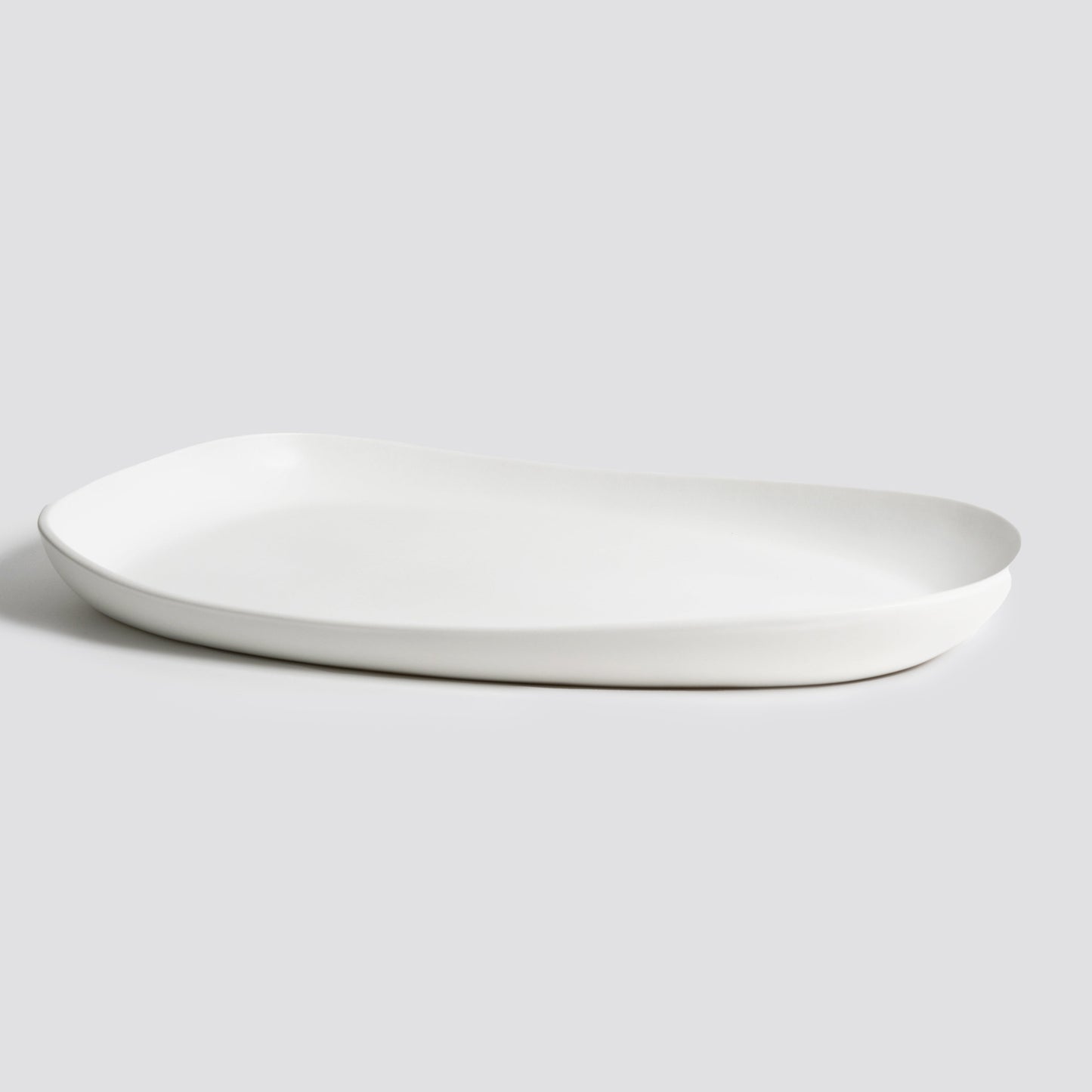 Stoneware Long Curve Platter