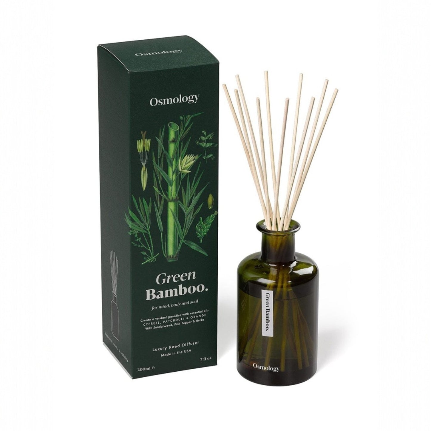 Green Bamboo Reed Diffuser