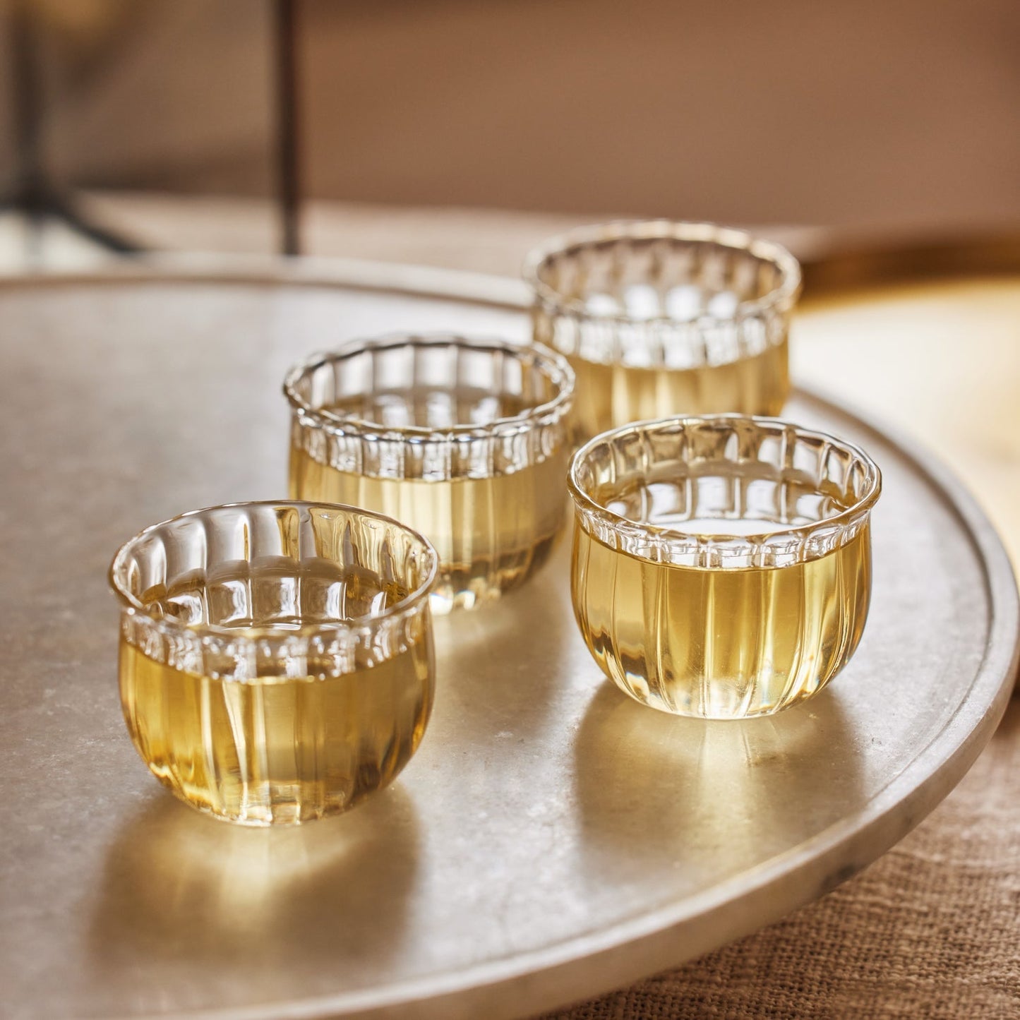 Eira Small Glass Cups - Set of 4