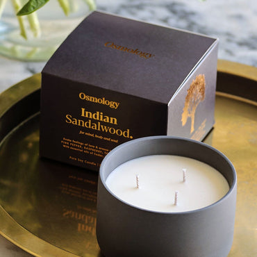 Indian Sandalwood Triple Wick Candle