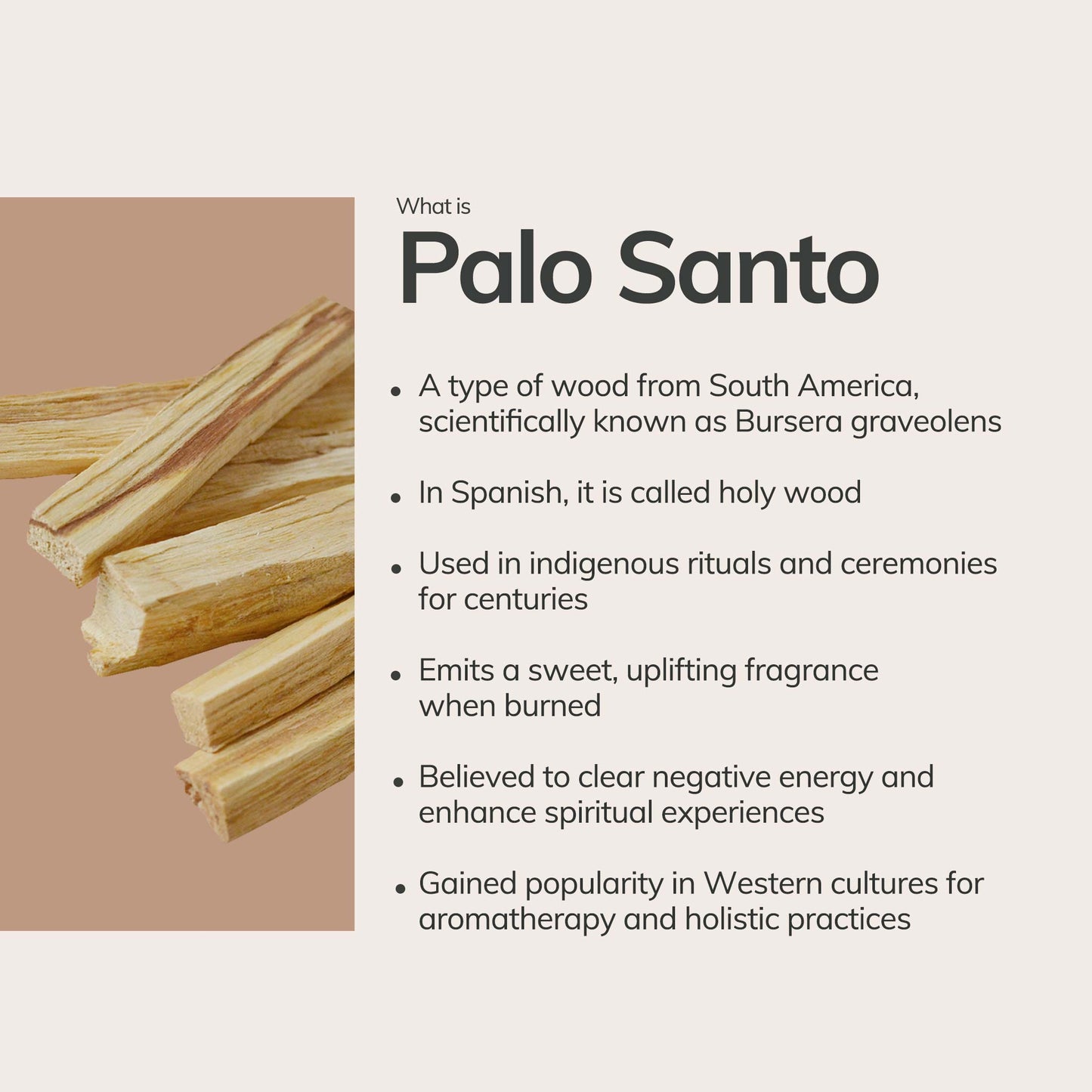 Palo Santo Incense Sticks