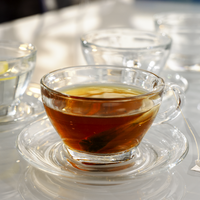 Glass Latte Cup and Saucer - Set of 6, 12 or 24
