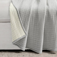 Solid Kantha Cotton Woven Throw