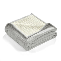 Solid Kantha Cotton Woven Throw