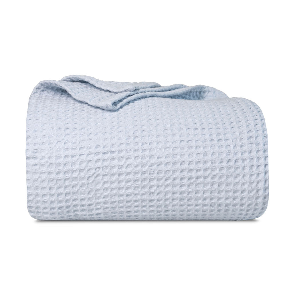 Organic Cotton Waffle Weave Blanket