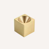 Brass Cube Incense Holder
