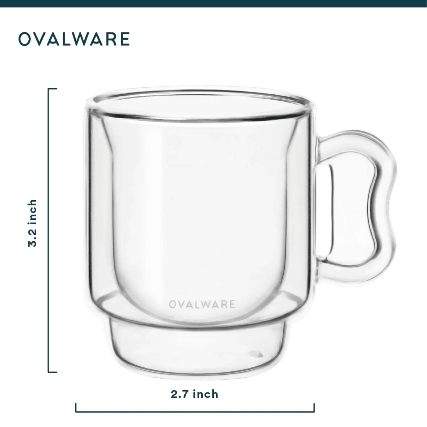 Double Wall Espresso Cup - Set of 2 or 4