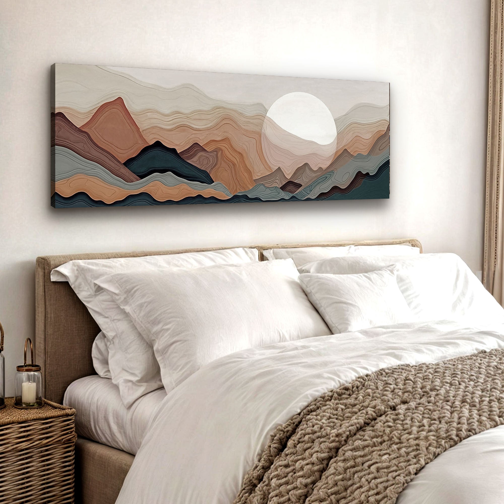 Layered Ridge - Canvas Print