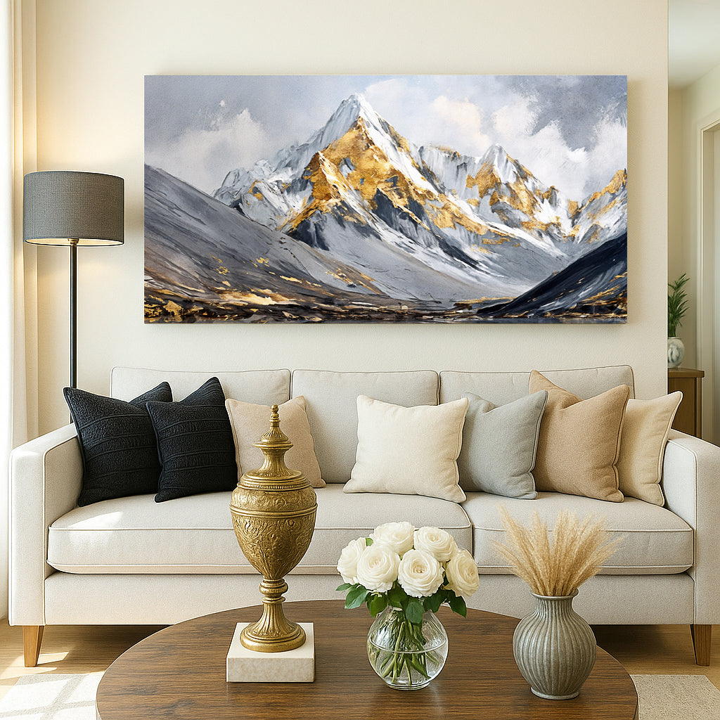 Mountain Minimalist - Canvas Print