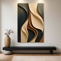 Earthen Flows - Canvas Print